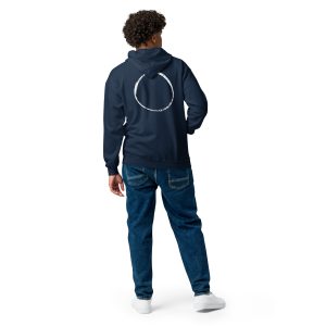 Life Circle Unisex Zip Hoodie