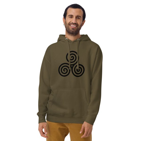 Triskelion Unisex Hoodie - Image 3